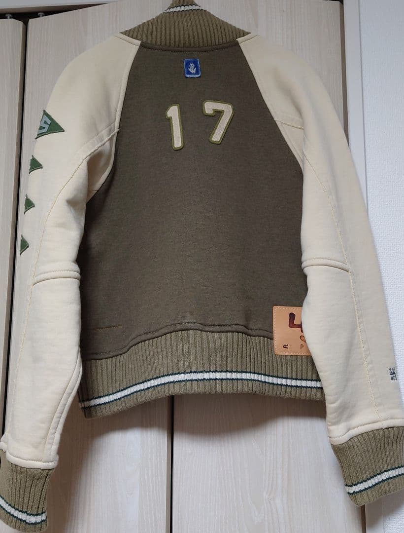 最終お値下げ　45R 北海道裏毛スタジアムジャンパー