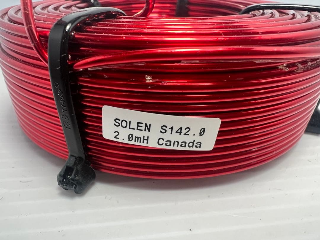 SOLEN S142.0空芯コイル 2.0mH 4個セット