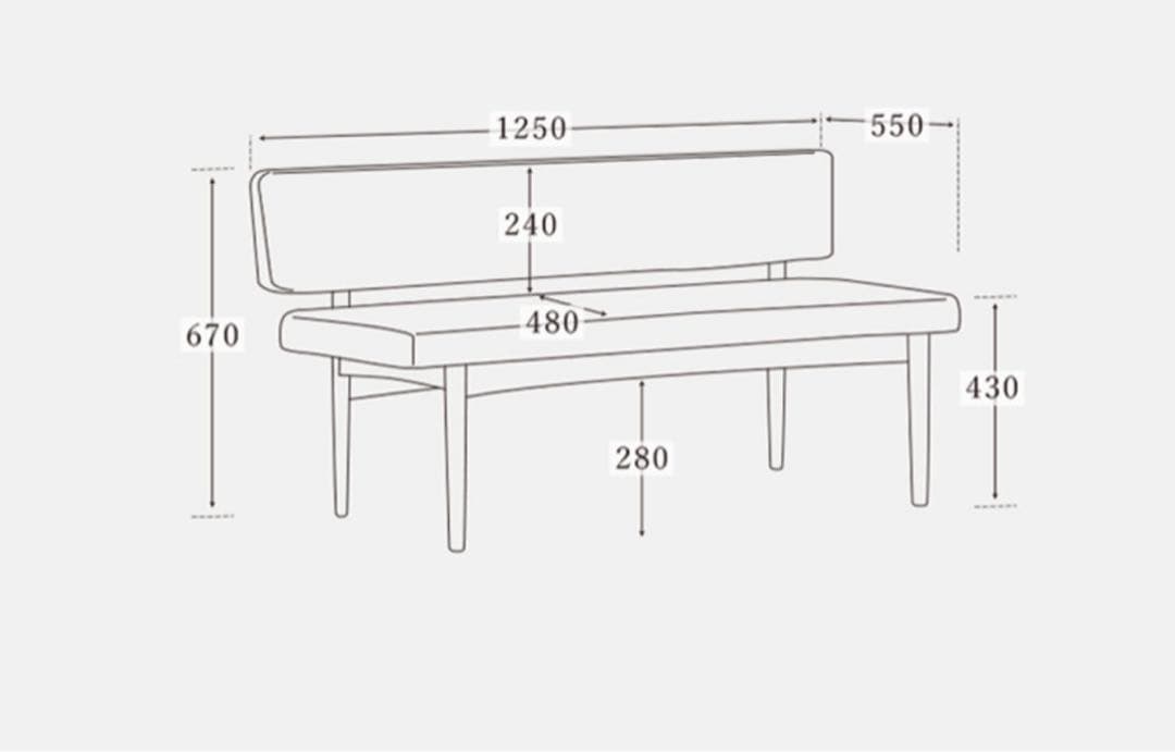 momo natural モモナチュラル ベンチ ソファー
