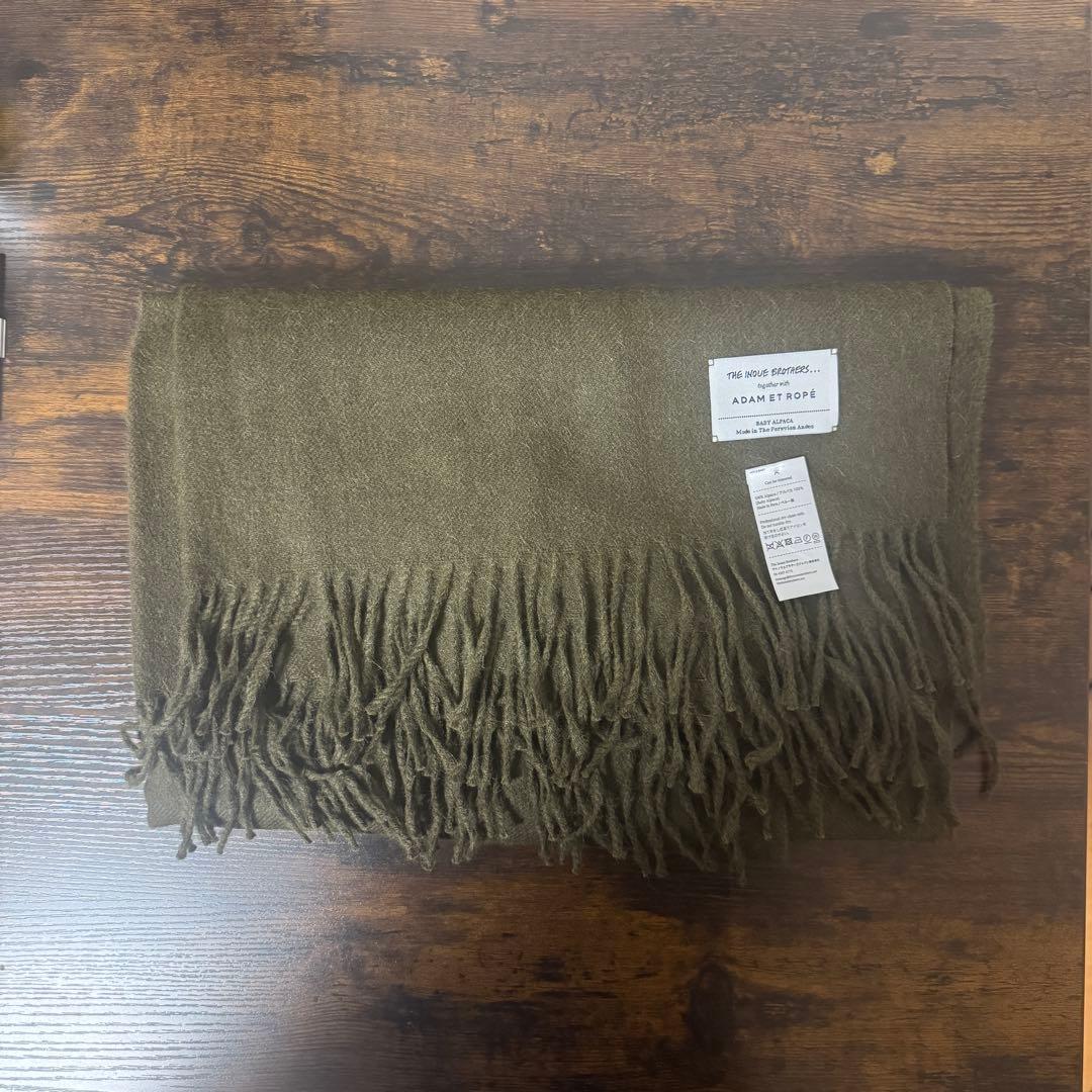 THE INOUE BROTHERS 大判ストール ADAMET ROPE'別注