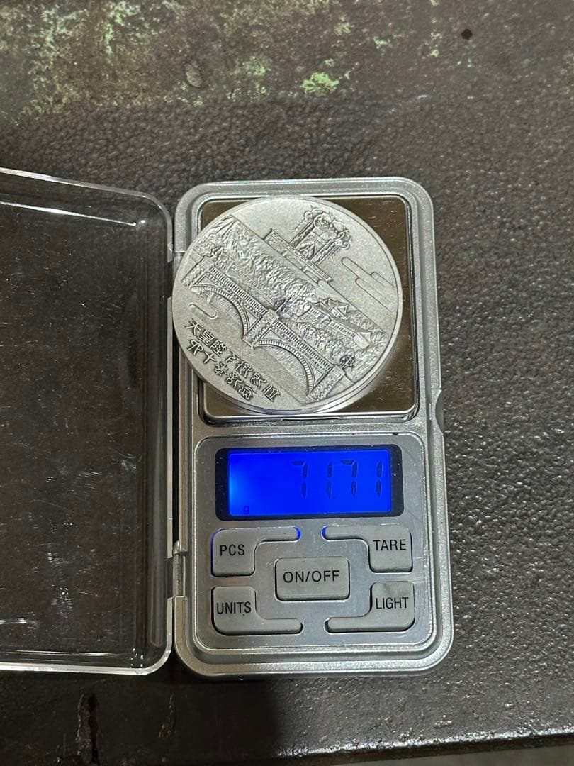 純銀 記念メダル