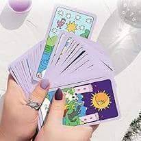 【正規品タロットカード】脱力感満載の可愛い猫たちが楽しくキュートなタロットデッキ