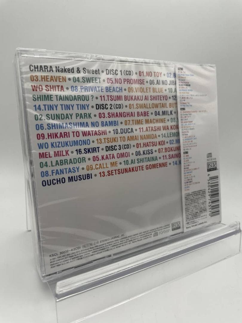 1 CHARA Naked & Sweet 通常盤 Blu-spec CD2