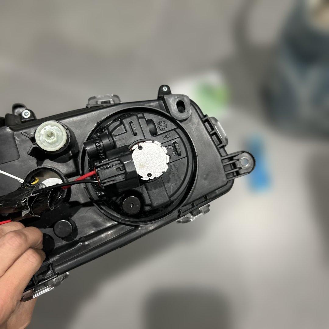 50プリウス バルブ式加工フォグランプユニット