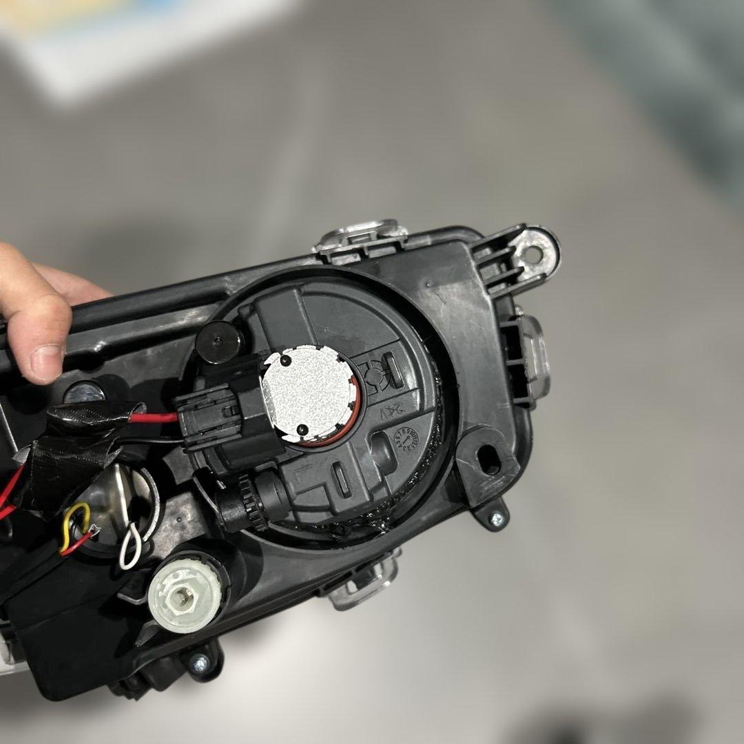 50プリウス バルブ式加工フォグランプユニット