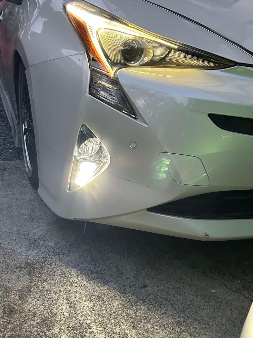 50プリウス バルブ式加工フォグランプユニット