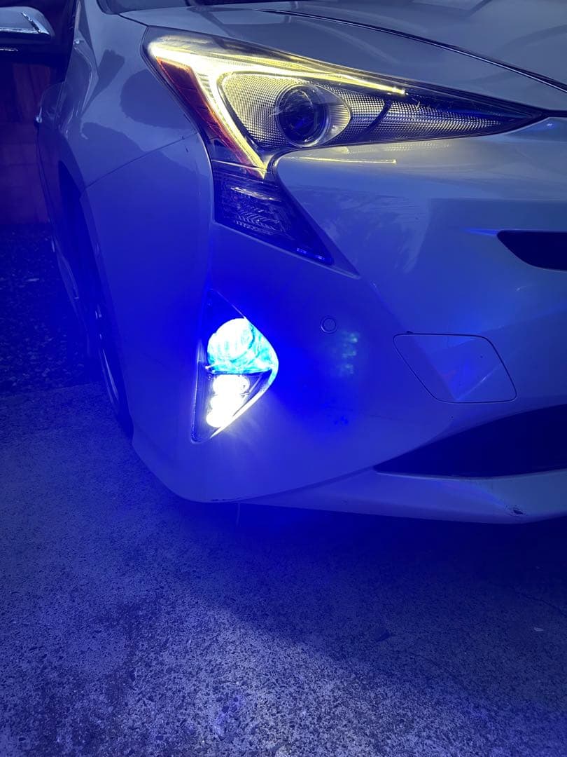 50プリウス バルブ式加工フォグランプユニット