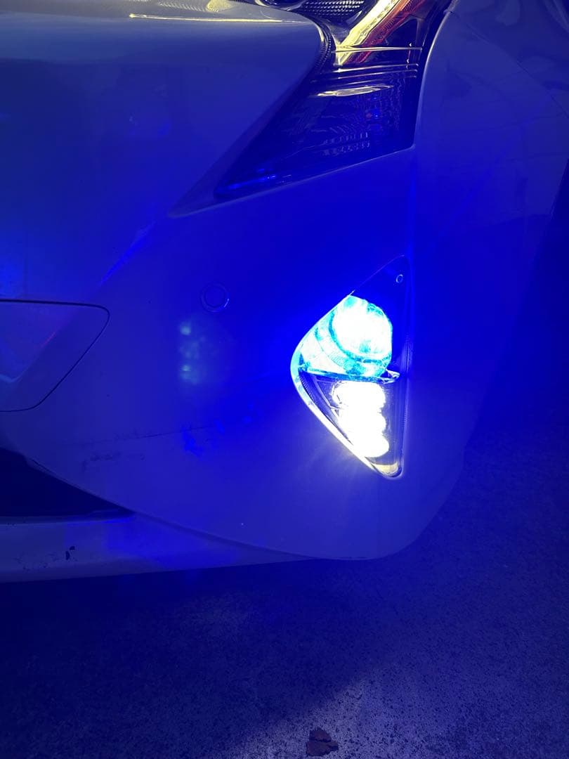 50プリウス バルブ式加工フォグランプユニット