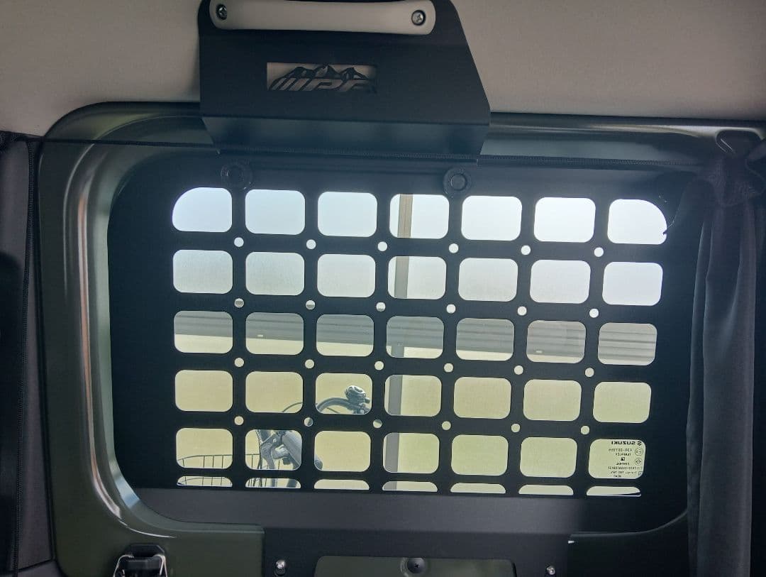 ジムニーjb64　リアウィンドガード、サイドストレージパネル3点セット