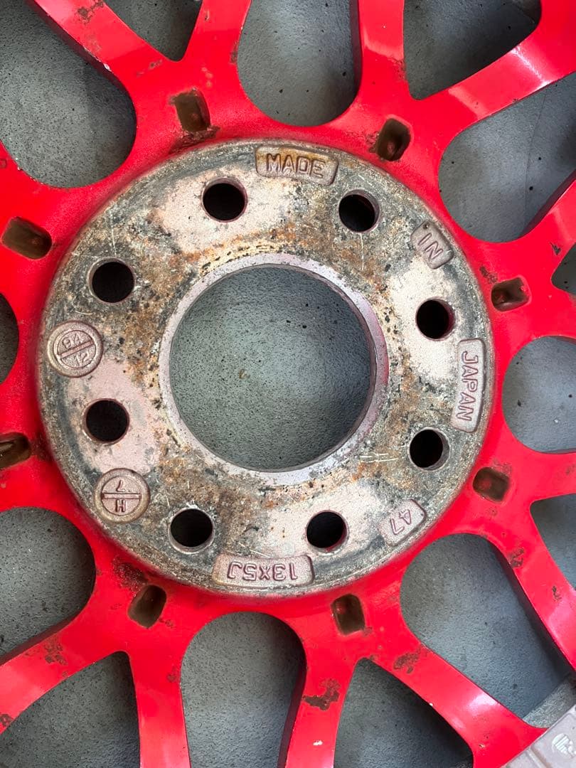 レーシングスパルコ　ホイール　2本　13インチ