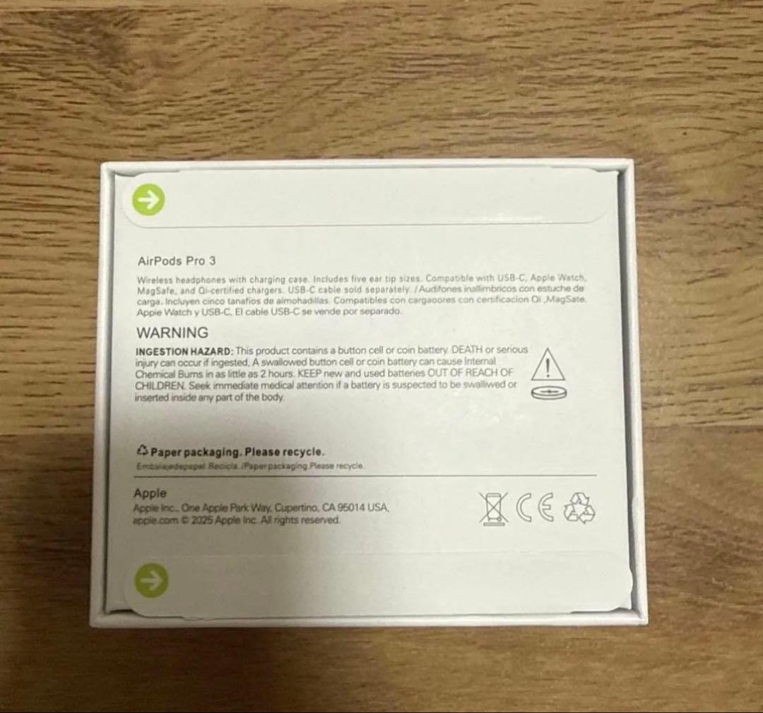 Apple AirPods Pro 3本体