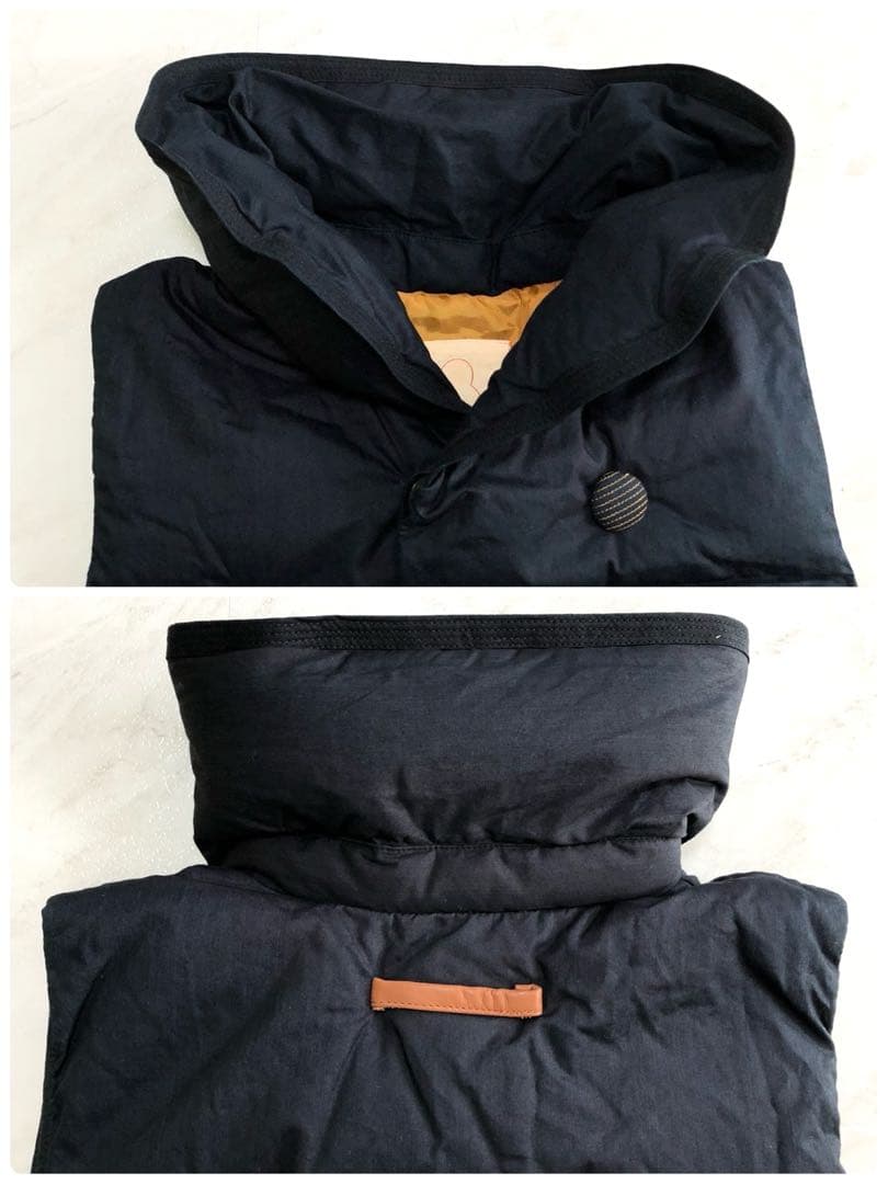 【未使用級 近年モデル】 パラスパレス ダウンベスト ネイビー 3