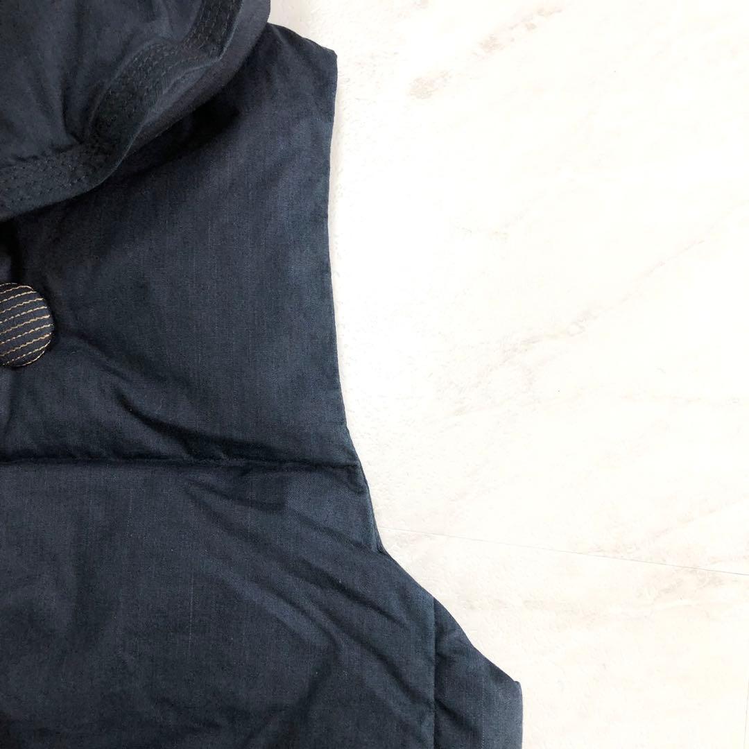 【未使用級 近年モデル】 パラスパレス ダウンベスト ネイビー 3