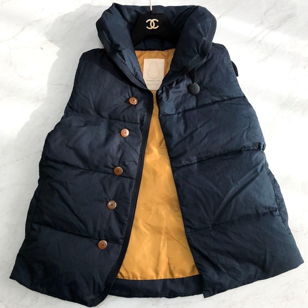【未使用級 近年モデル】 パラスパレス ダウンベスト ネイビー 3