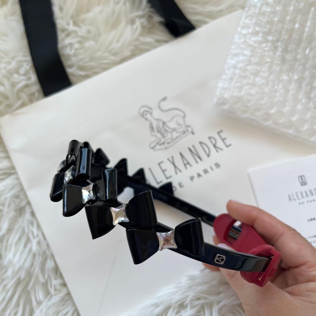 ALEXANDRE DE PARIS カチューシャ　リボン