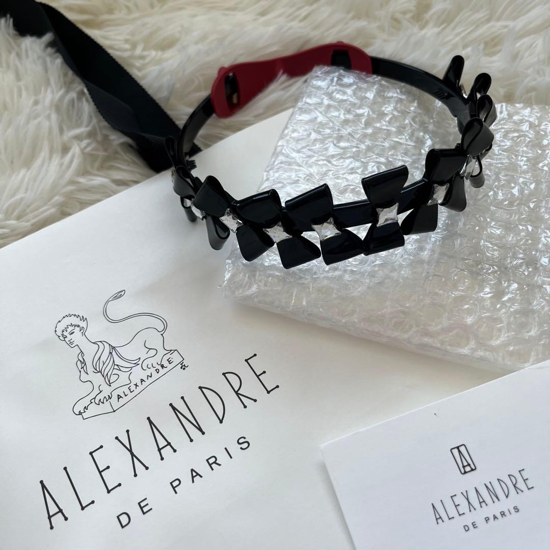 ALEXANDRE DE PARIS カチューシャ　リボン