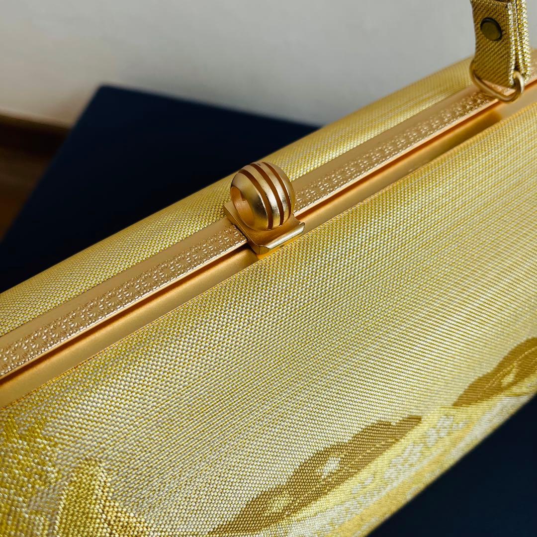 【未使用品】礼装用草履バッグ　結婚式　黒留袖 フォーマル　Mサイズ