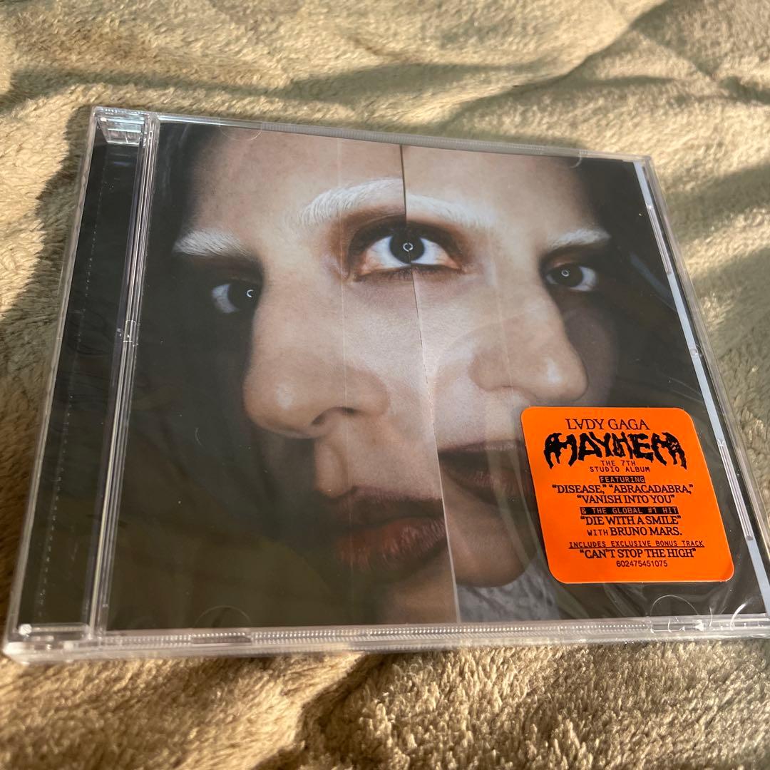 Eru⭐︎ レディーガガ Lady Gaga Mayhem CD直筆サイン