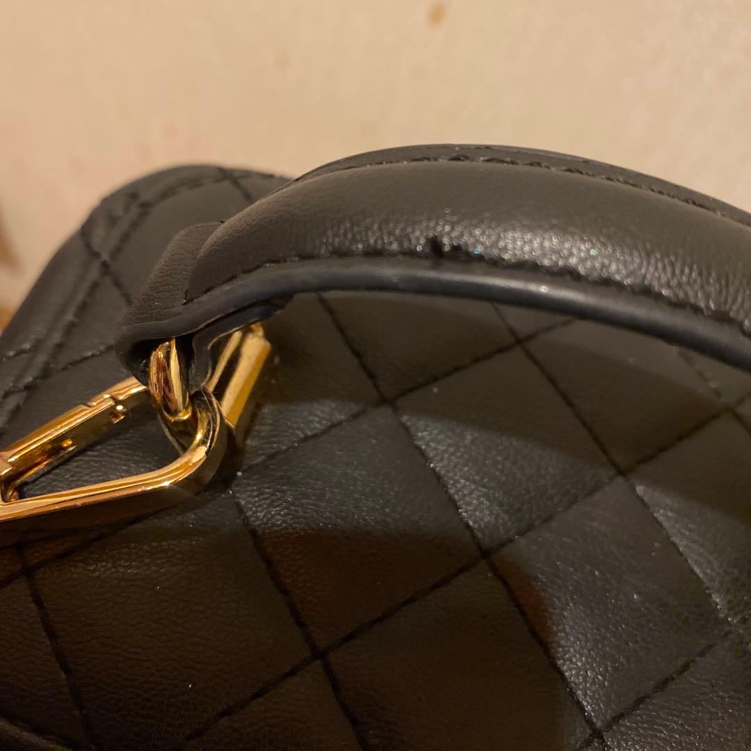 Darichキルティング ショルダーバッグ ブラック