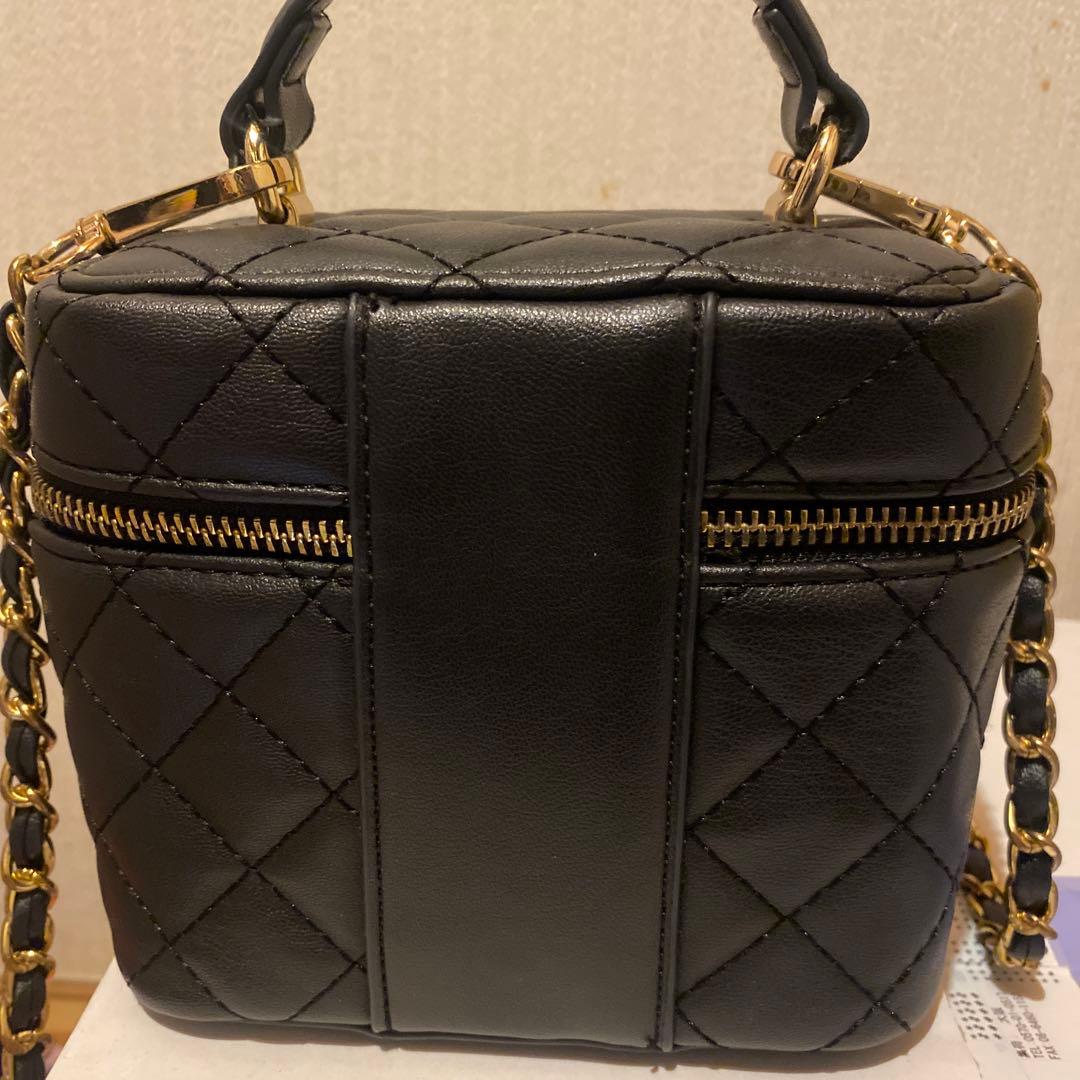 Darichキルティング ショルダーバッグ ブラック