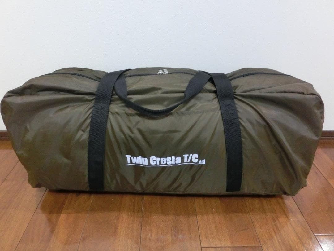 オガワ ツインクレスタ TC 1度のみ ラチェットポール2本付属 純正ロープ茶