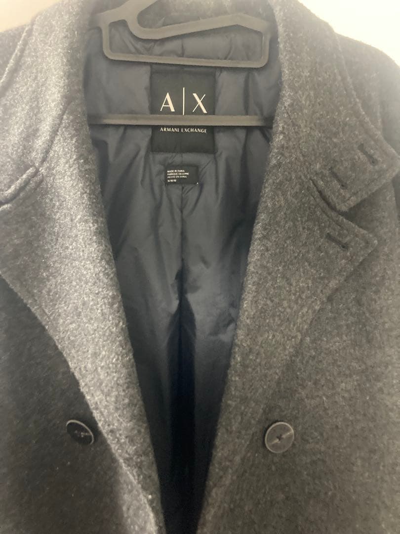 Armani Exchange グレー コート　値下げいたしました