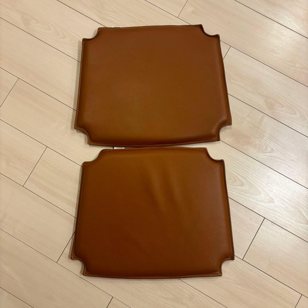 Yチェア　レザークッション　ブラウン　カールハンセン＆サン CH24