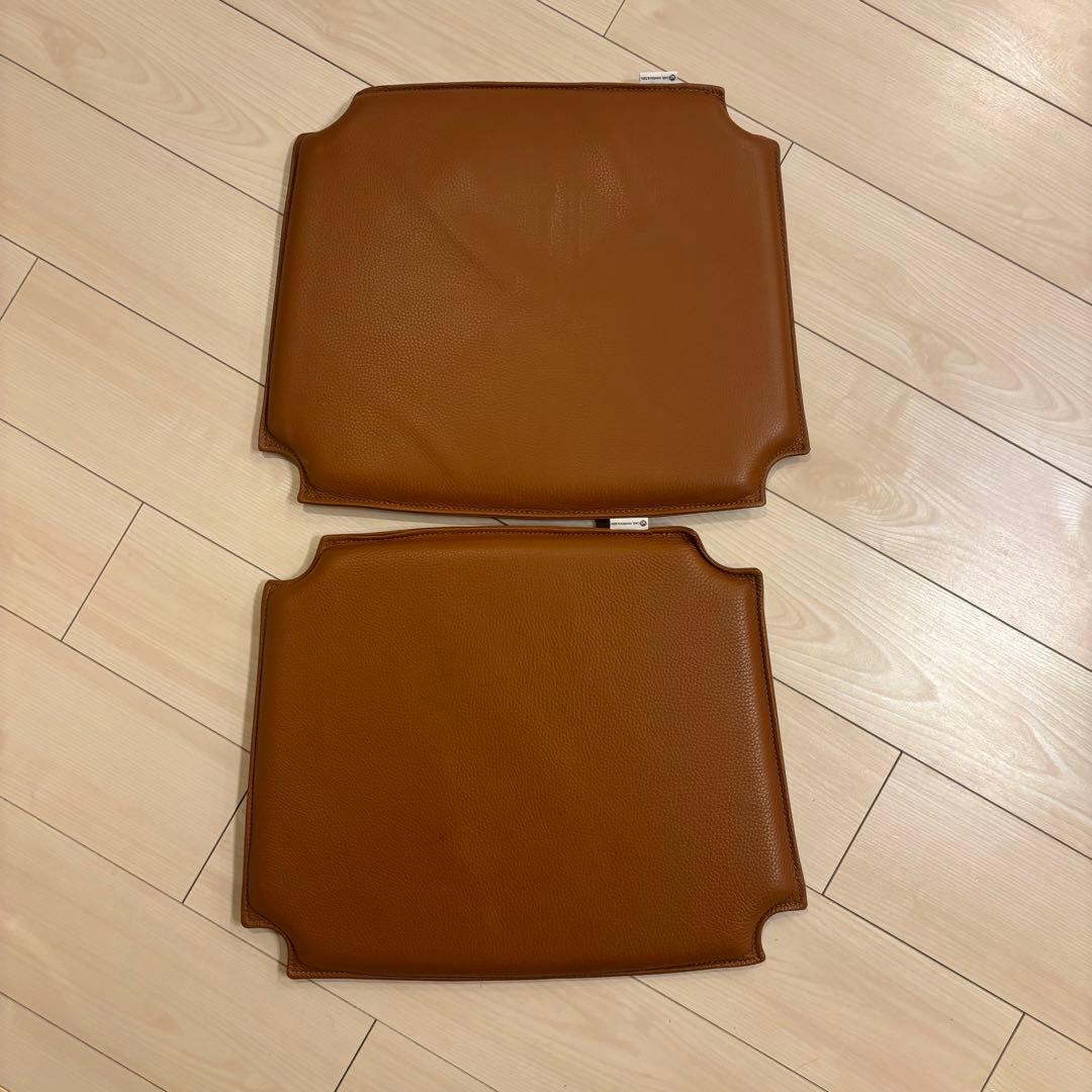 Yチェア　レザークッション　ブラウン　カールハンセン＆サン CH24