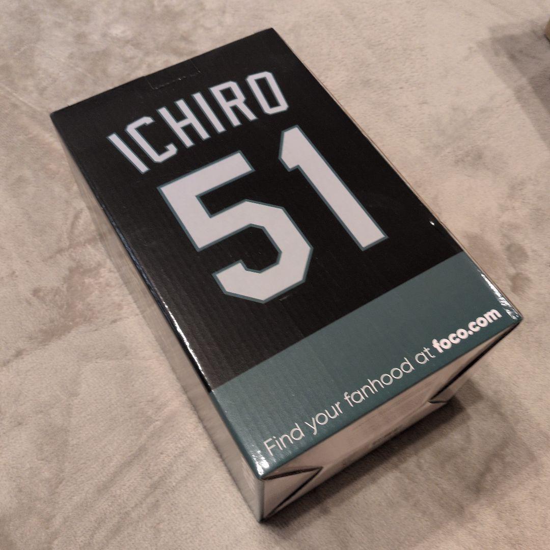 【MLB公式・世界限定3000個】イチローボブルヘッド人形（未開封）
