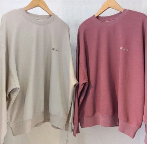 新品タグ付 カフネ パシオーネ トレーナー スウェット ピンク フリーサイズ