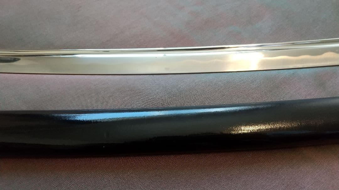 【樋入り互の目刃紋】模造刀 舞踊 模擬刀 拵え 喰出し鍔 刀剣 日本刀 刀