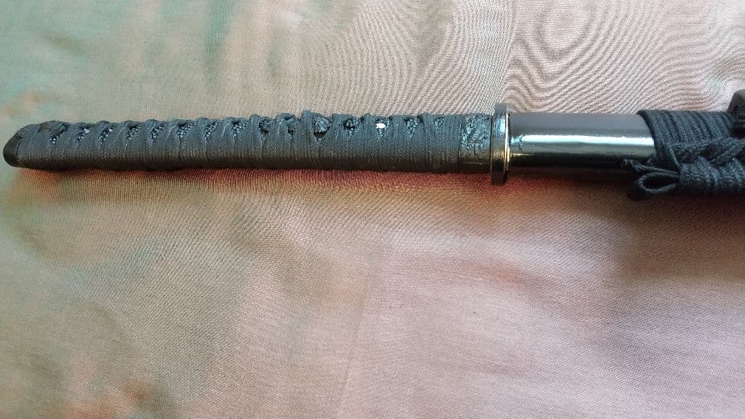 【樋入り互の目刃紋】模造刀 舞踊 模擬刀 拵え 喰出し鍔 刀剣 日本刀 刀