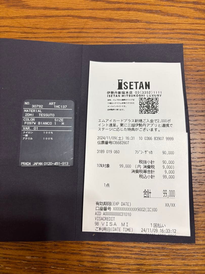 希少！PRADA ホワイト バケットハット　M