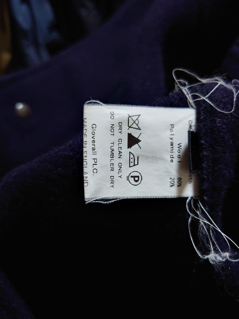 Gloverall Monty ネイビー ダッフルコート