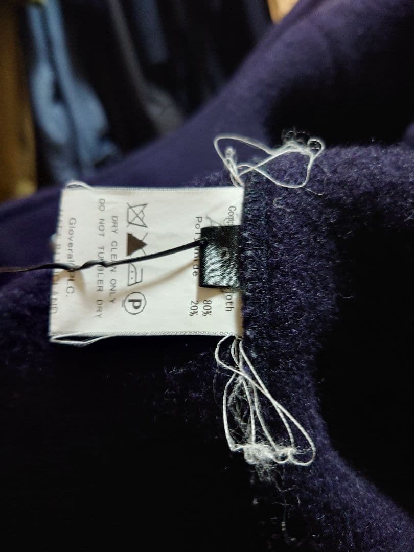 Gloverall Monty ネイビー ダッフルコート