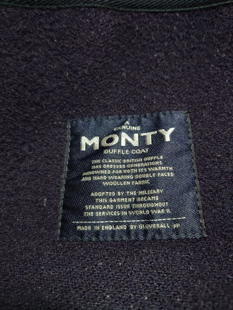 Gloverall Monty ネイビー ダッフルコート