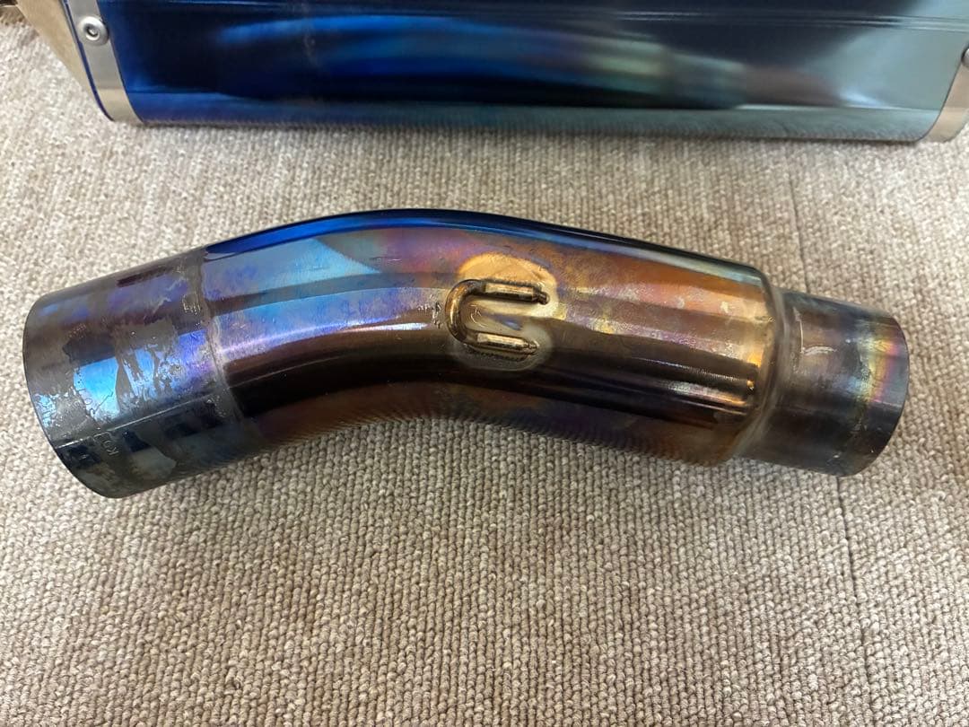 zx-6r ビート　ナサート　 レーシング　マフラー　スリップオン　チタン