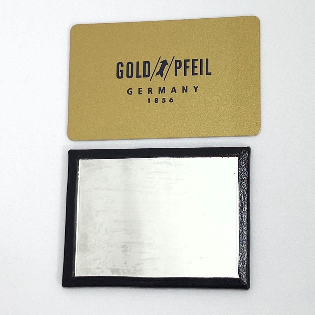 ゴールドファイル　ハンドバッグ　ショルダーバッグ　レザー　2WAY　ブラック