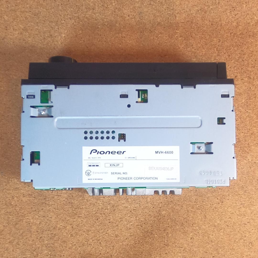 [美品]新品部品多数　完全動作品カロッツエリアMVH-6600ほぼ未使用リモコン