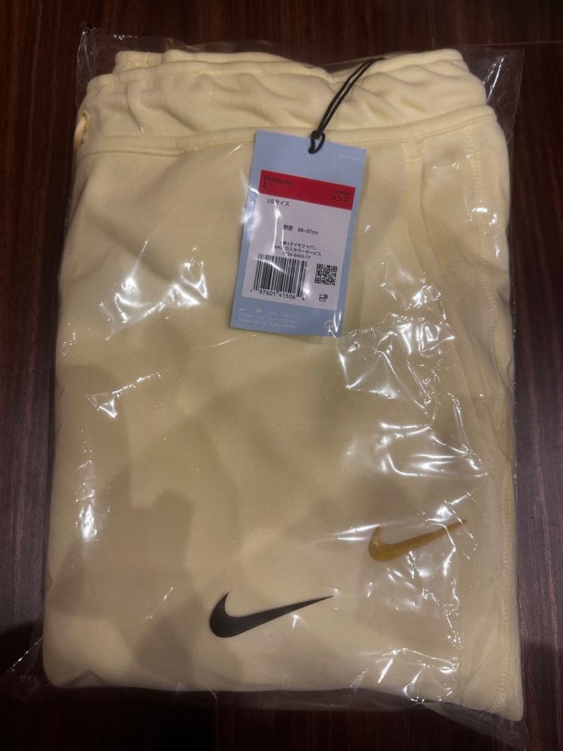 NOCTA テック　フリース　オープンヘム　パンツ　Lサイズ