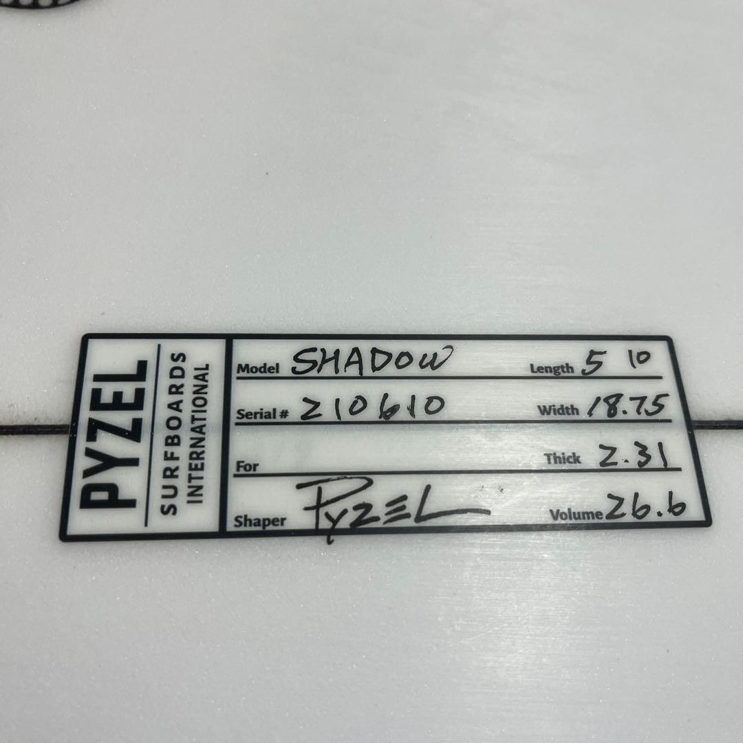 Pyzel SHADOW 5’10”