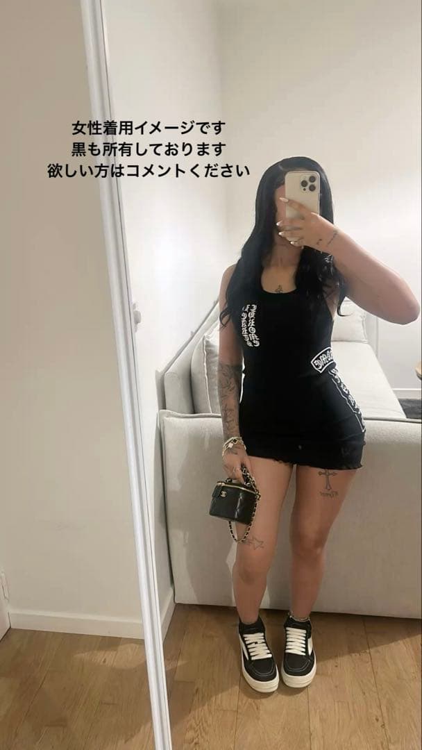 CHROME HEARTS タンクトップ ホワイト