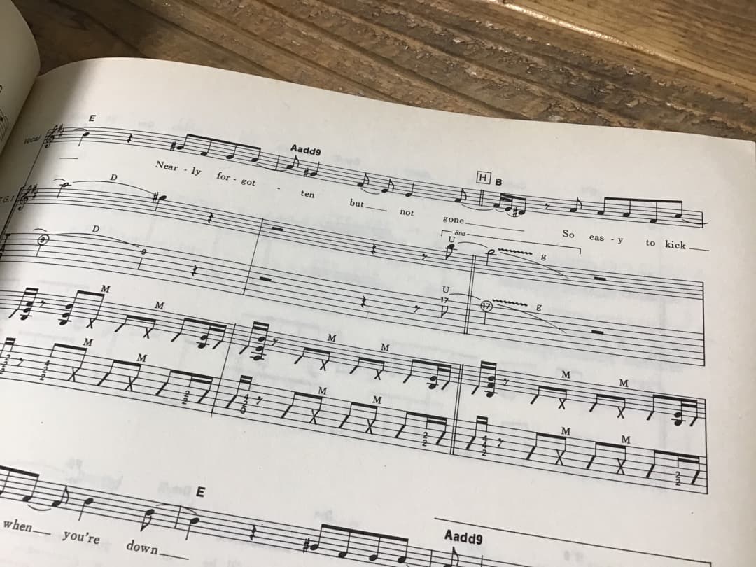 ★楽譜/アンディティモンズ/イヤーエクスタシー2/タブ譜/ギタースコア