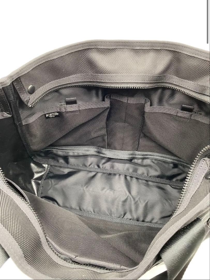 ら*ア様 美品　ポーター　PORTER ブラック トートバッグ　ビジネスバック