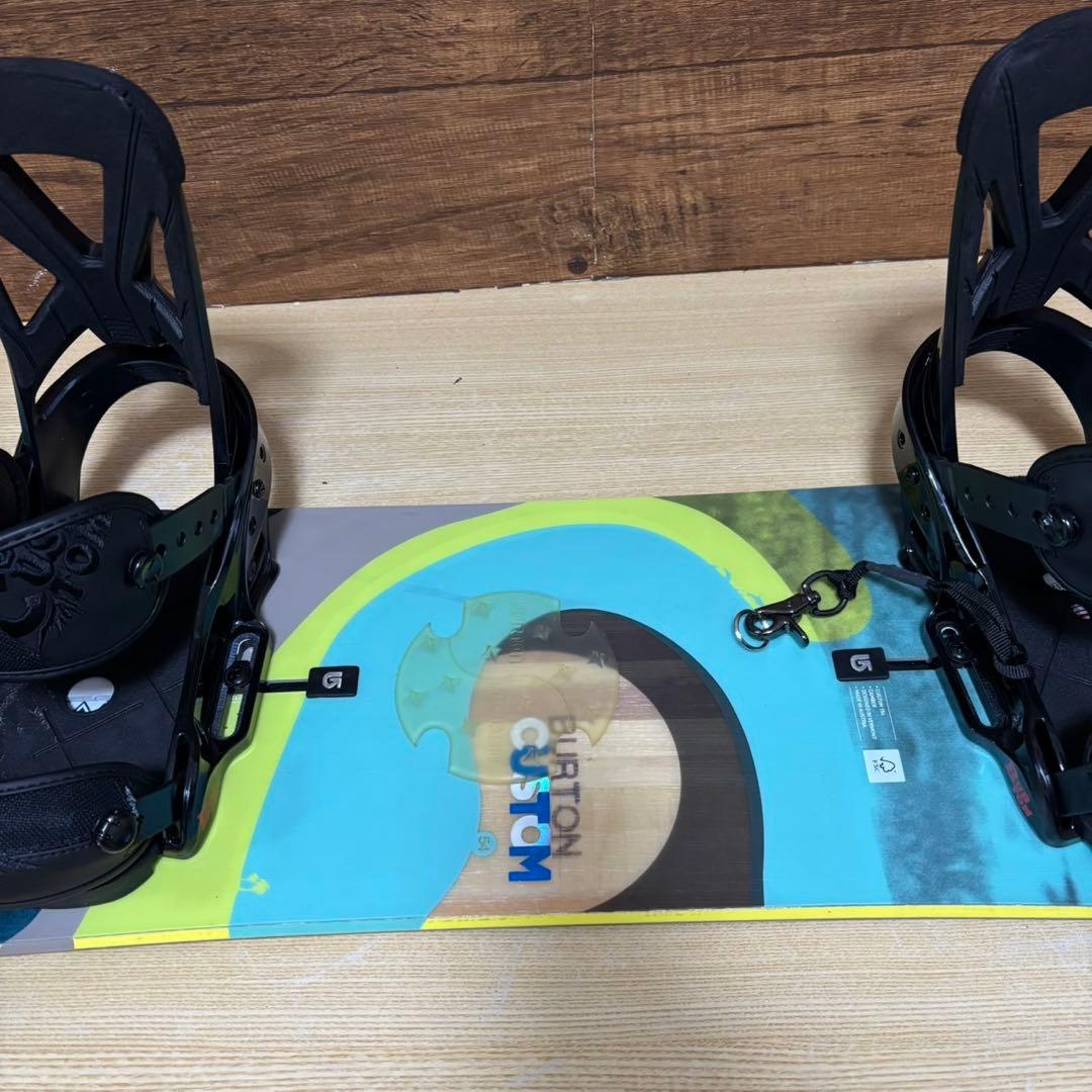 大人気　BURTON CUSTUM メンズスノーボード　5点セット　154cm