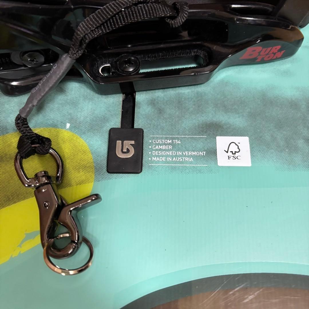 大人気　BURTON CUSTUM メンズスノーボード　5点セット　154cm
