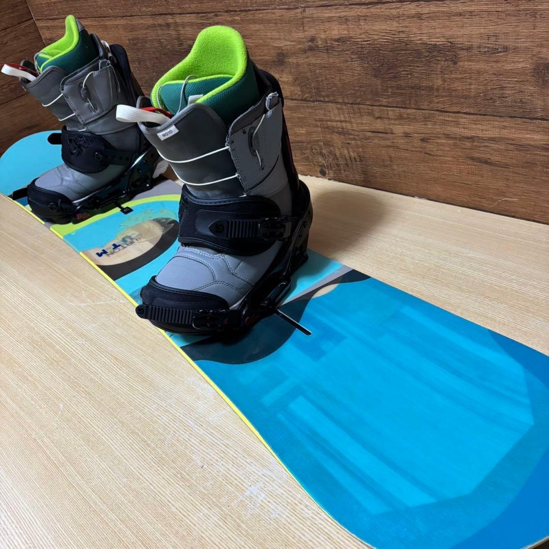 大人気　BURTON CUSTUM メンズスノーボード　5点セット　154cm