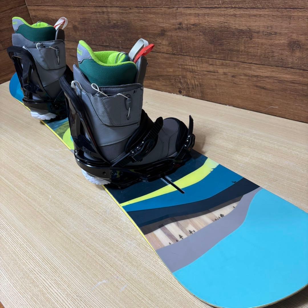 大人気　BURTON CUSTUM メンズスノーボード　5点セット　154cm