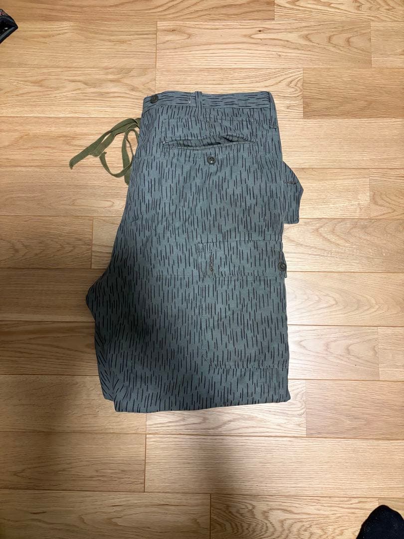 70s レインドロップカモ　ドイツ軍　ビンテージ