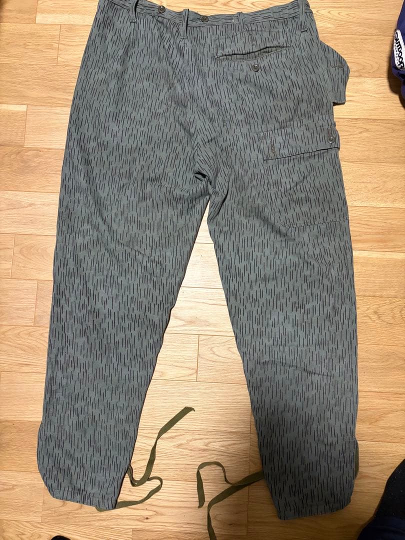 70s レインドロップカモ　ドイツ軍　ビンテージ